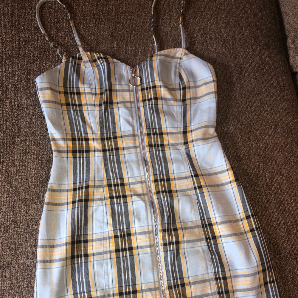 Plaid dress
